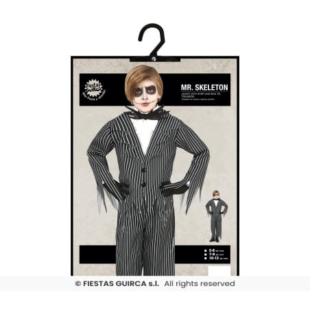 Disfraz Jack Skellington Talla 7-9 Años