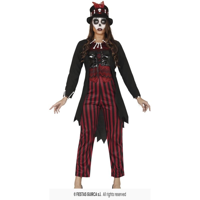 Disfraz Bruja Vodoo Talla L De Fiestas Guirca