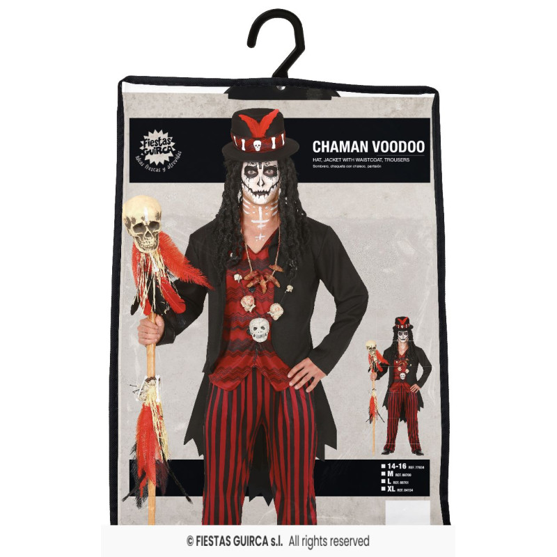 Disfraz Chaman Voodoo Talla XL