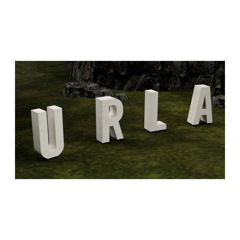 Letras Gigantes Masgames ALPHAPLAY color natural   Superficie de arena, tierra o césped