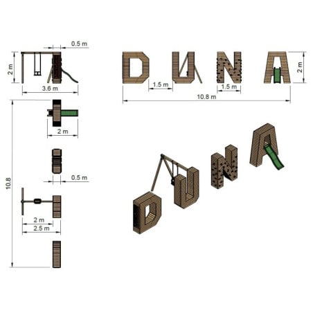 Letras Gigantes Masgames ALPHAPLAY con piedras de escalar pintadas   Superficie de arena, tierra o césped