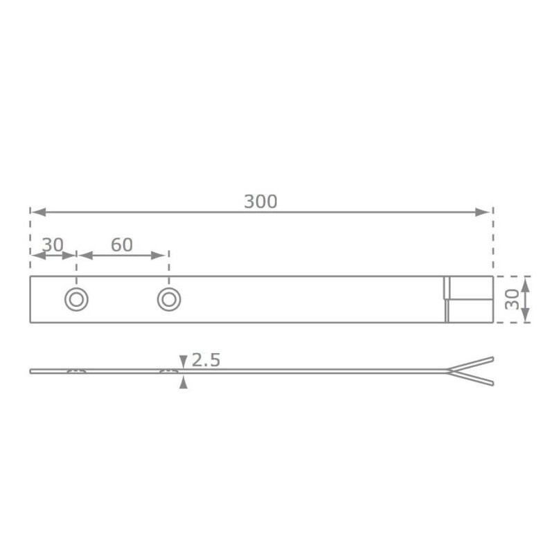 Kit para hacer un columpio con corners redondos rectos  