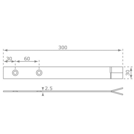 Kit para hacer un columpio con corners redondos rectos  