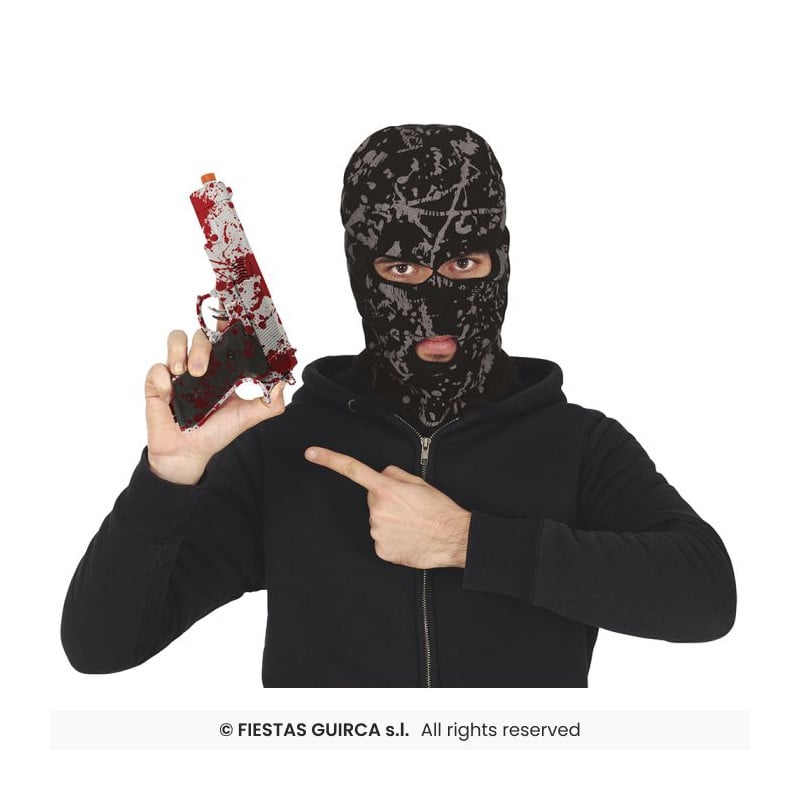 Pistola con Sangre 24 Cm