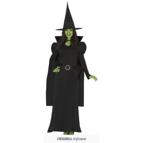 Disfraz Bruja Fantasía Talla M De Fiestas Guirca