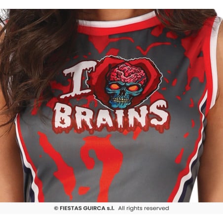 Disfraz Animadora Zombie Aterradora Talla M Disfraz Animadora Zombie Aterradora Talla M