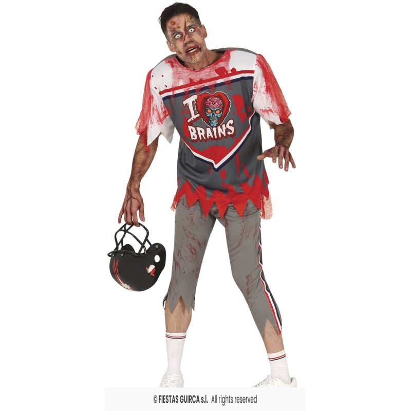 Disfraz De Jugador De Rugby Talla M De Fiestas Guirca