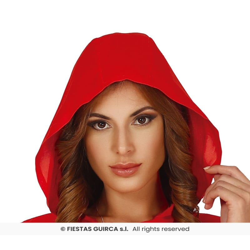 Disfraz Convicta Capucha Roja Talla L