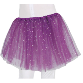 Tutú Estrellas Lila Infantil
