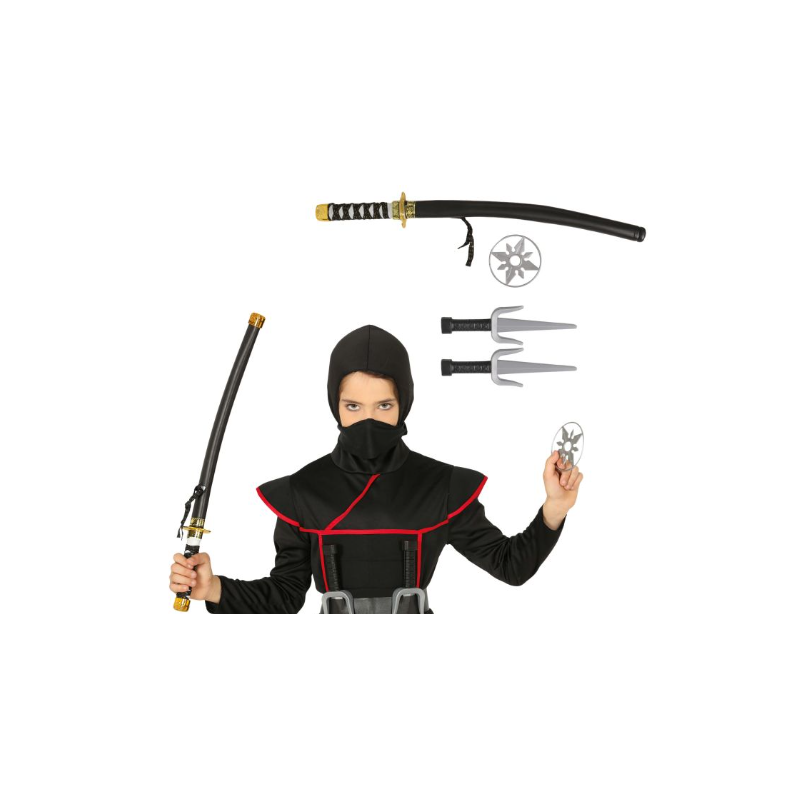Set Ninja con Sable Japonés