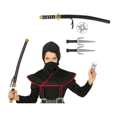 Set Ninja con Sable Japonés