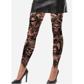 Pantys Efecto Tatuaje Muerte