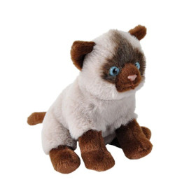 Peluche Pocketkings Eco Gato Siamés