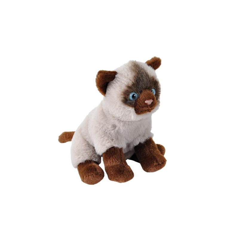 Peluche Pocketkings Eco Gato Siamés