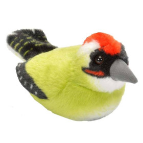 Peluche Pájaro Carpintero Verde