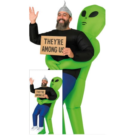 Disfraz Hinchable Alien Talla 52-54