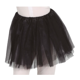 TUTU INFANTIL NEGRO 30 CM