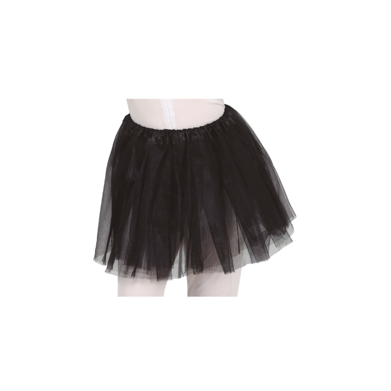 TUTU INFANTIL NEGRO 30 CM
