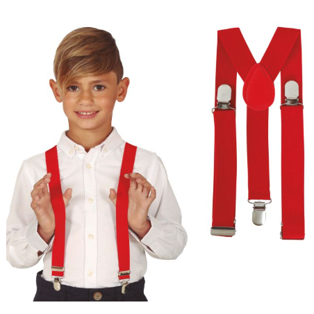 Tirantes Rojos Infantiles