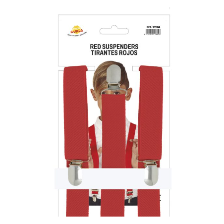 Tirantes Rojos Infantiles