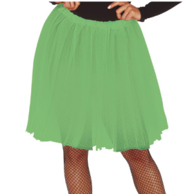 Tutú Verde Claro 60 Cm Adulto