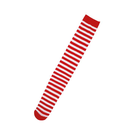 Medias Rayas Rojas