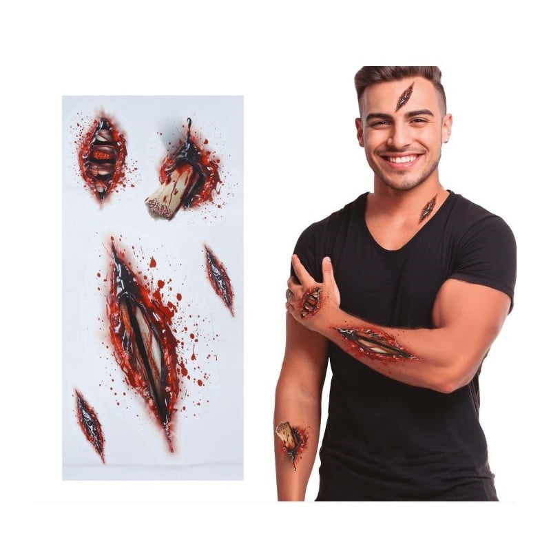 Tatuajes De Herida Abierta