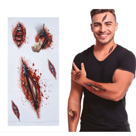 Tatuajes De Herida Abierta