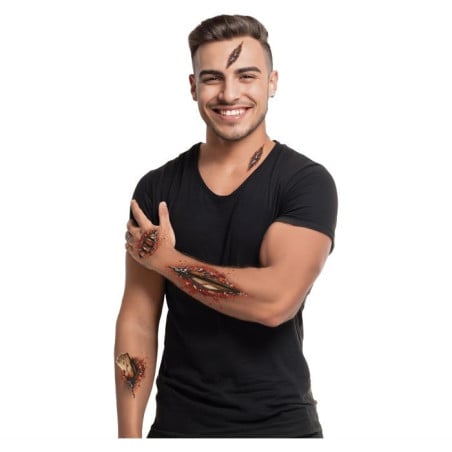 Tatuajes De Herida Abierta