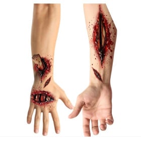 Tatuajes De Herida Abierta