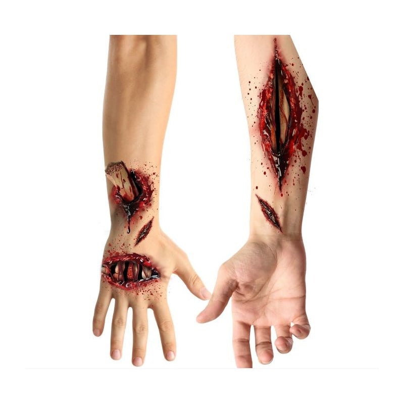 Tatuajes De Herida Abierta