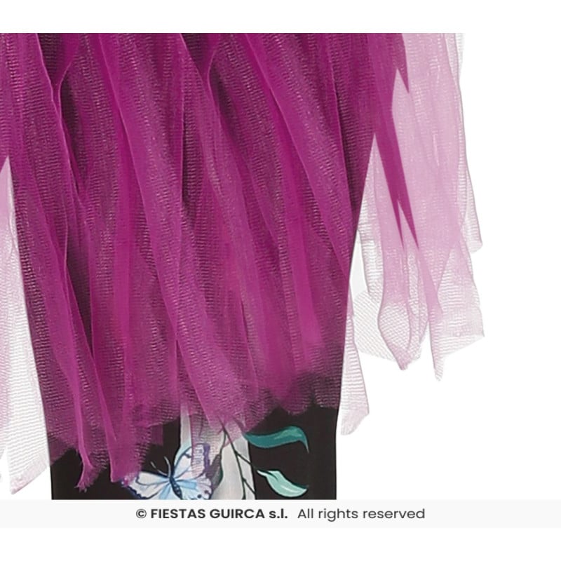 Disfraz Catrina Con Flores Infantil Talla 5-6 Años