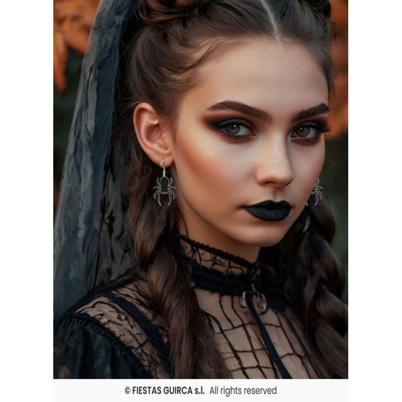 Pendientes Araña Halloween