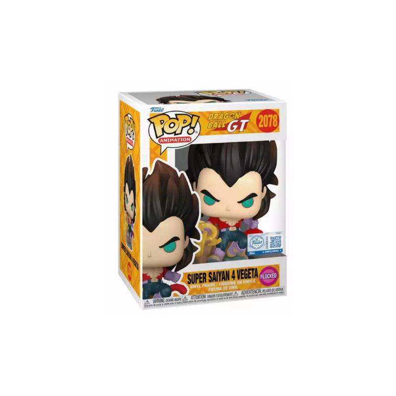 Funko Pop Vegeta Super Saiyan 4 Flocked Dragon Ball GT Nº2078