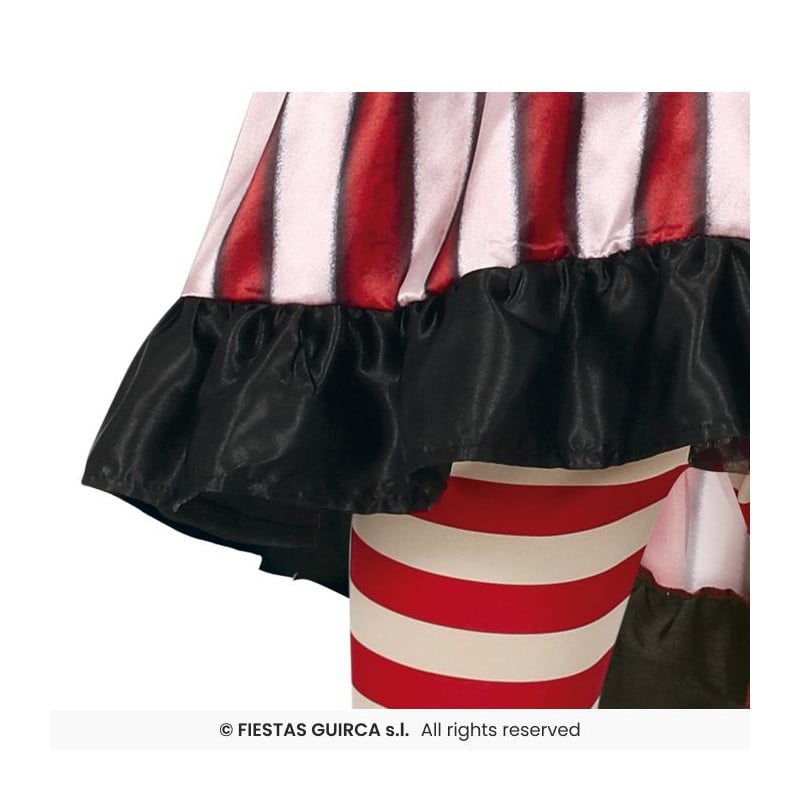 Disfraz Infantil Payasa Asesina 5-6 Años