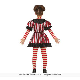 Disfraz Infantil Payasa Asesina 10-12 Años 2