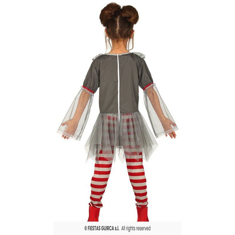 Disfraz Infantil Payasa Mala T 5-6 Años