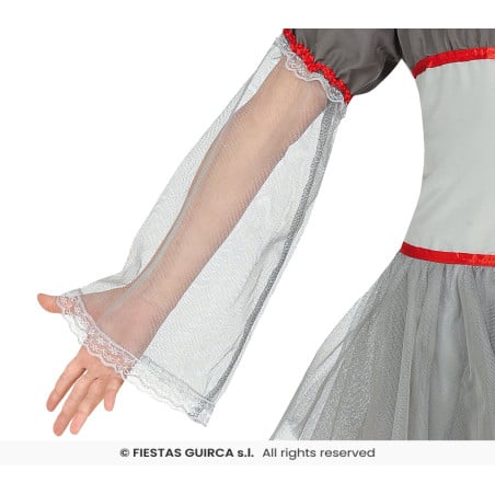 Disfraz Infantil Payasa Mala T 5-6 Años
