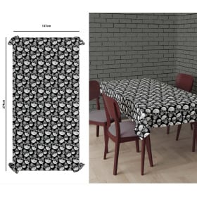 Mantel Calaveras 137x274 Cm 2