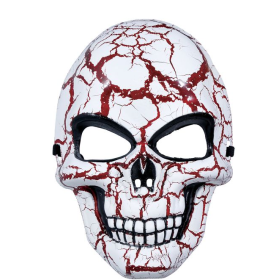 Máscara PVC Calavera Blanca