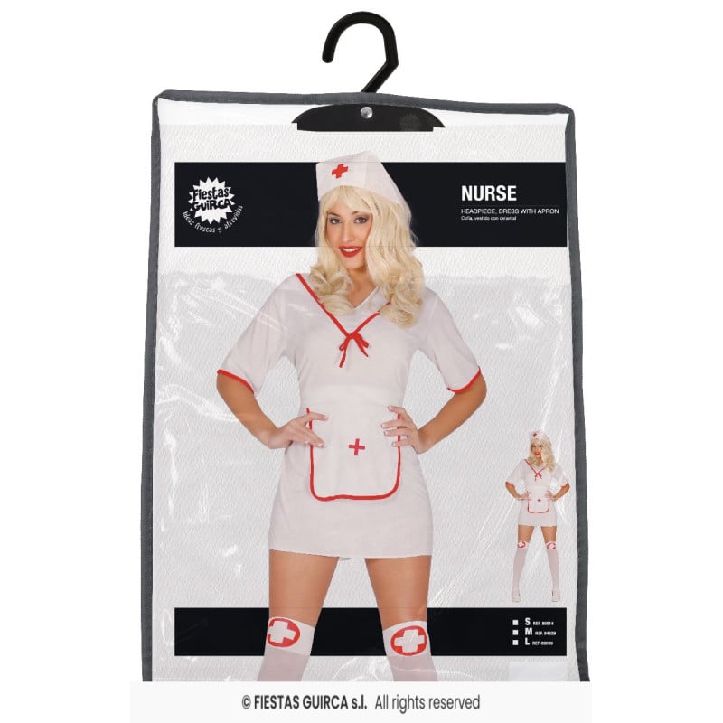 Disfraz Enfermera De Guardia Talla L