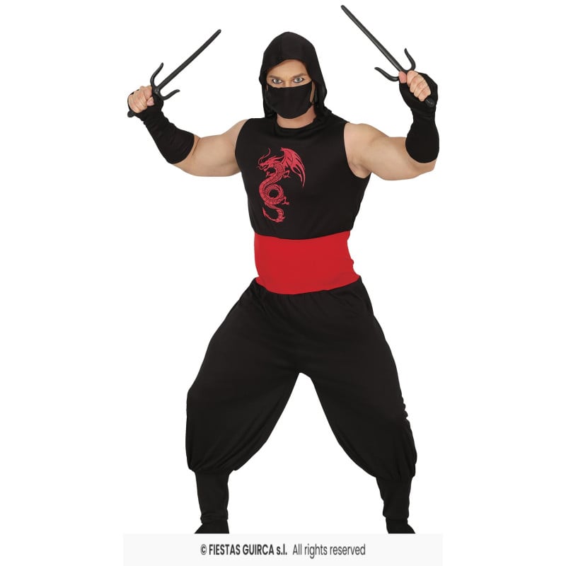 Disfraz Dragón Ninja Adulto Talla L De Fiestas Guirca