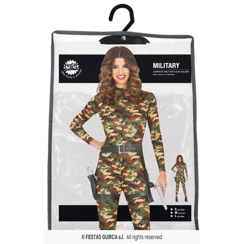Disfraz Militar Adulta Talla L