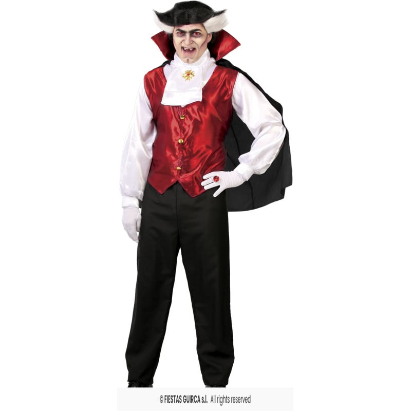 Disfraz Vampiro De Transilvania Talla M De Fiestas Guirca