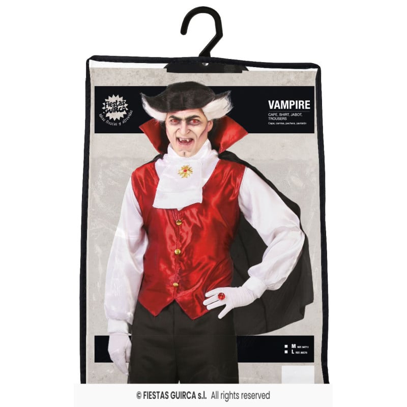 Disfraz Vampiro De Transilvania Talla M