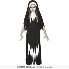 Disfraz Infantil Monja 5-6 Años