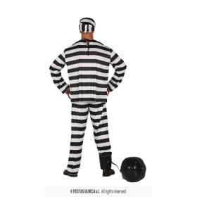 Disfraz Presidiario Adulto S 46-48 2