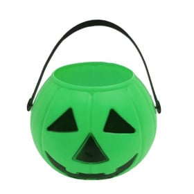 Calabaza Cubo Verde 15 Cm