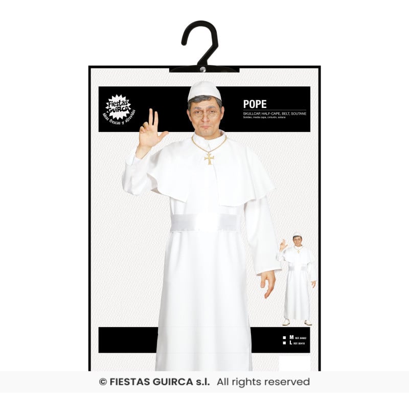 Disfraz Papa Adulto M 48-50
