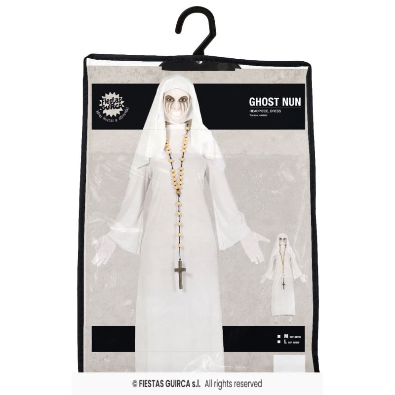 Disfraz Monja Fantasma Adulta M 38-40